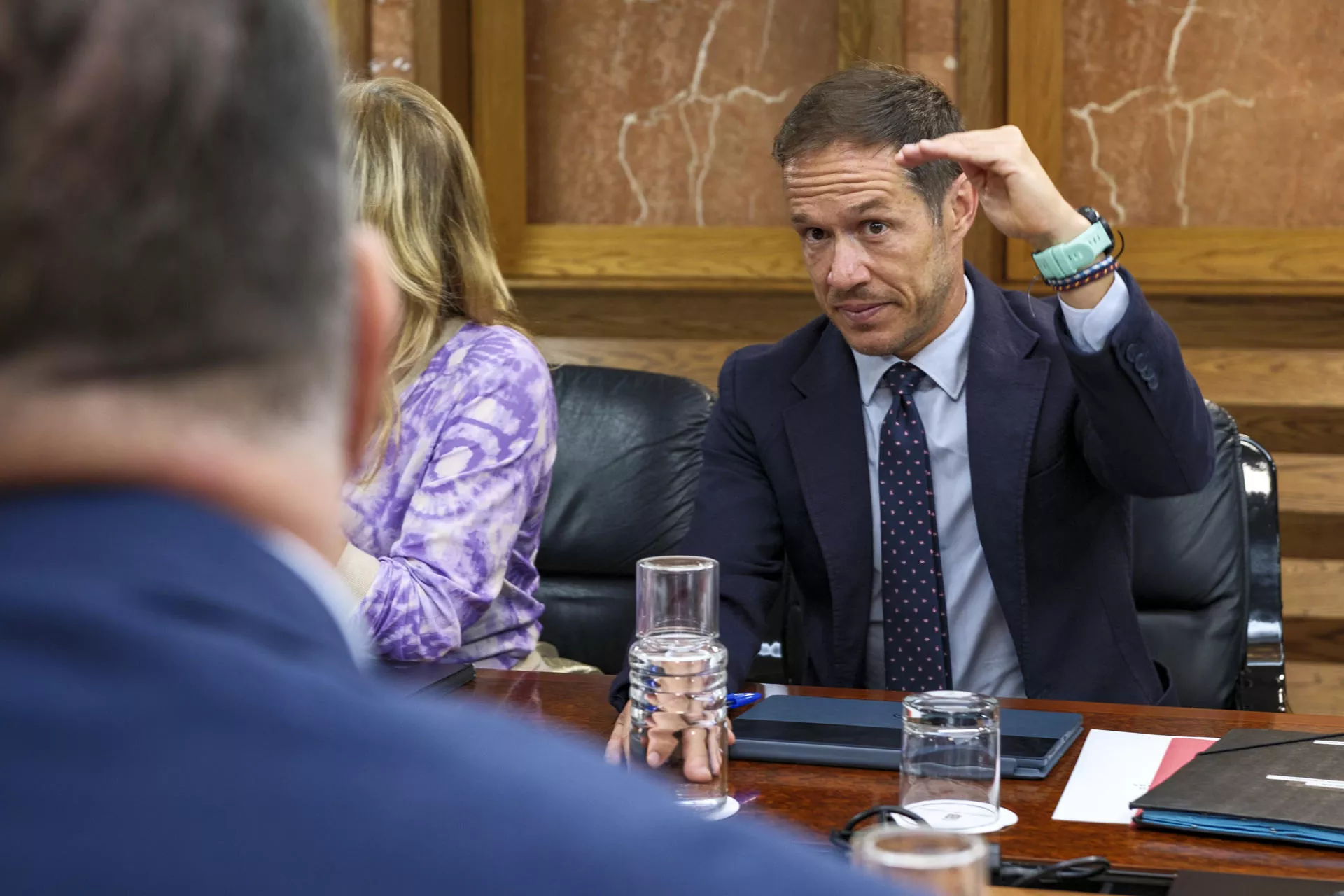 El consejero de Transición Ecológica del Gobierno de Canarias, Mariano Hernández Zapata. / ÁNGEL MEDINA G.-EFE