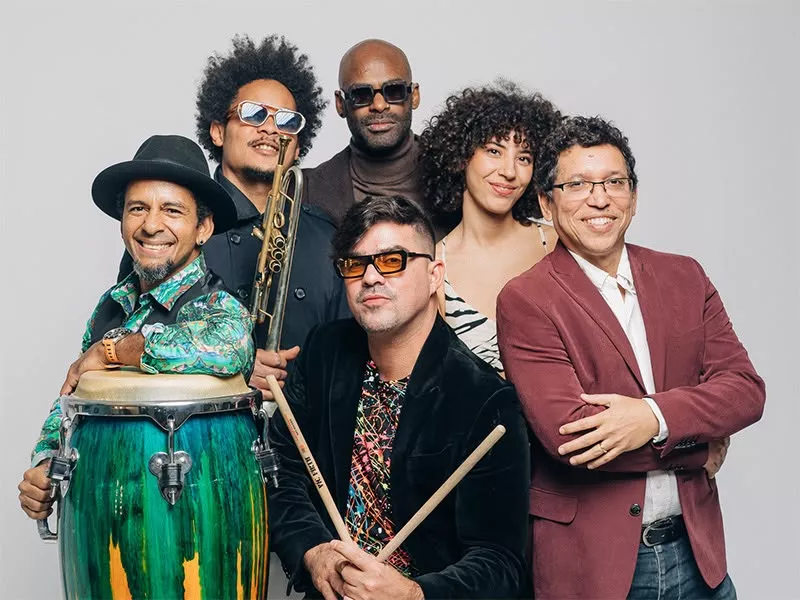 Cuban Jazz Syndicate, liderado por el percusionista Michael Olivera. CEDIDA