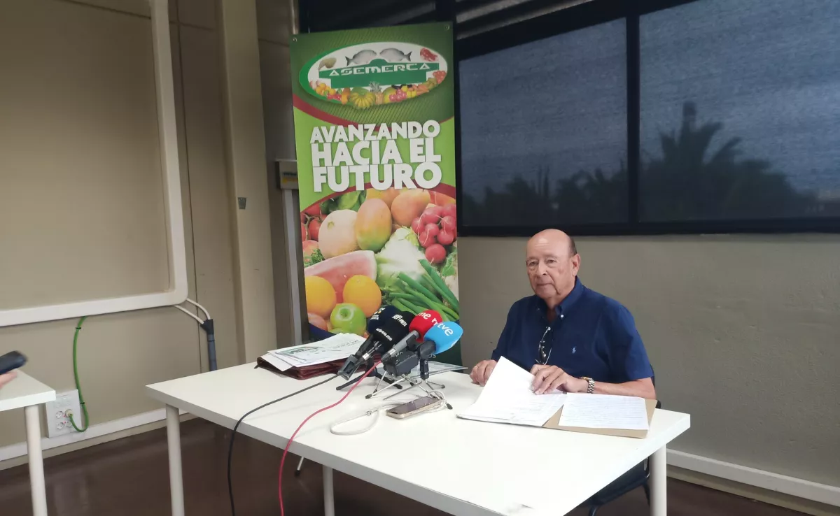 El presidente de ASEMERCA, Juan Armando Rodríguez./ CEDIDA