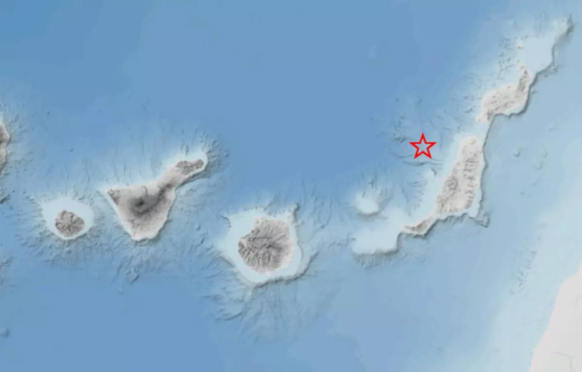 El IGN registra un terremoto de 3,2 al noroeste de Fuerteventura. INSTITUTO GEOGRÁFICO NACIONAL