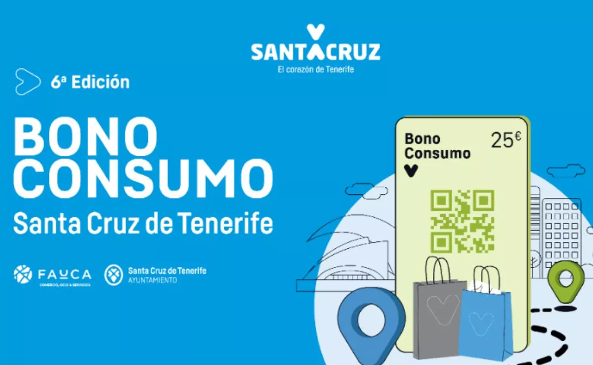 Imagen campaña VI Edición Bonos Consumo Santa Cruz|AYUNTAMIENTOSANTACRUZ