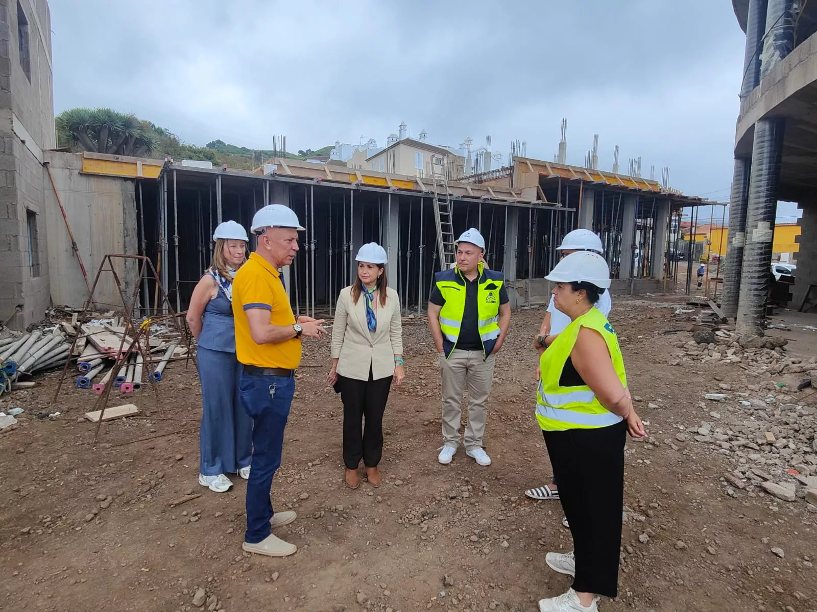 Visita obras 'La Ciudad de la Esperanza'. CABILDO TENERIFE