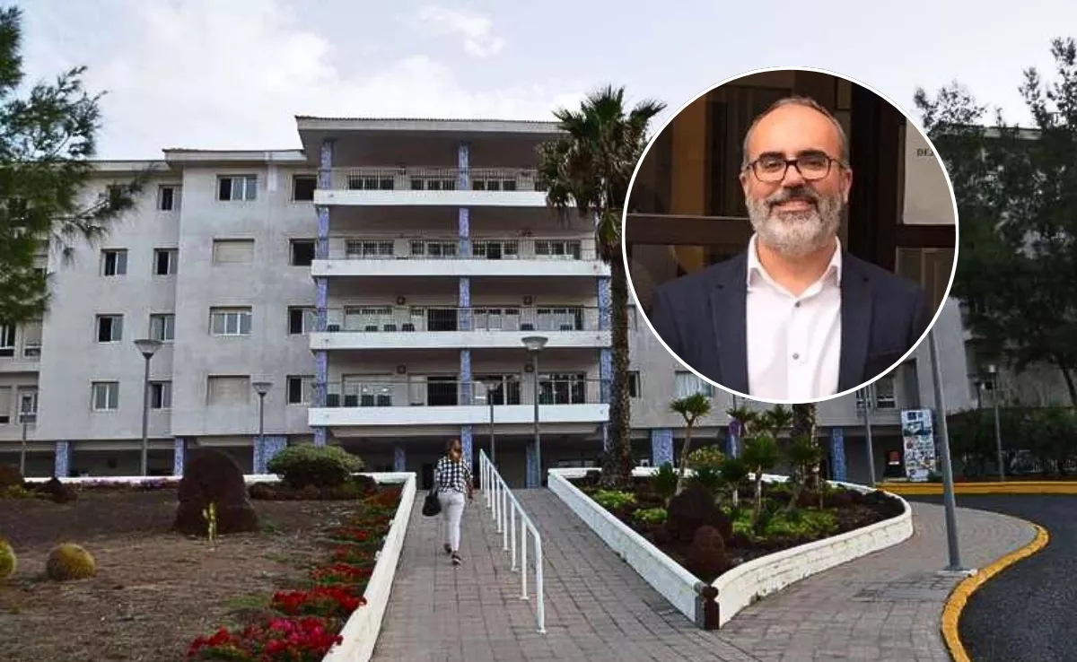 Ricardo Redondas, director gerente del IAS, admite los bajos salarios del personal de la residencia de Taliarte / AH