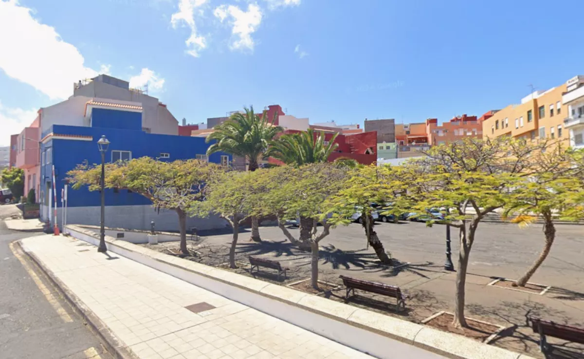 Plaza de La Gallega, en Santa Cruz de Tenerife./ MAPS