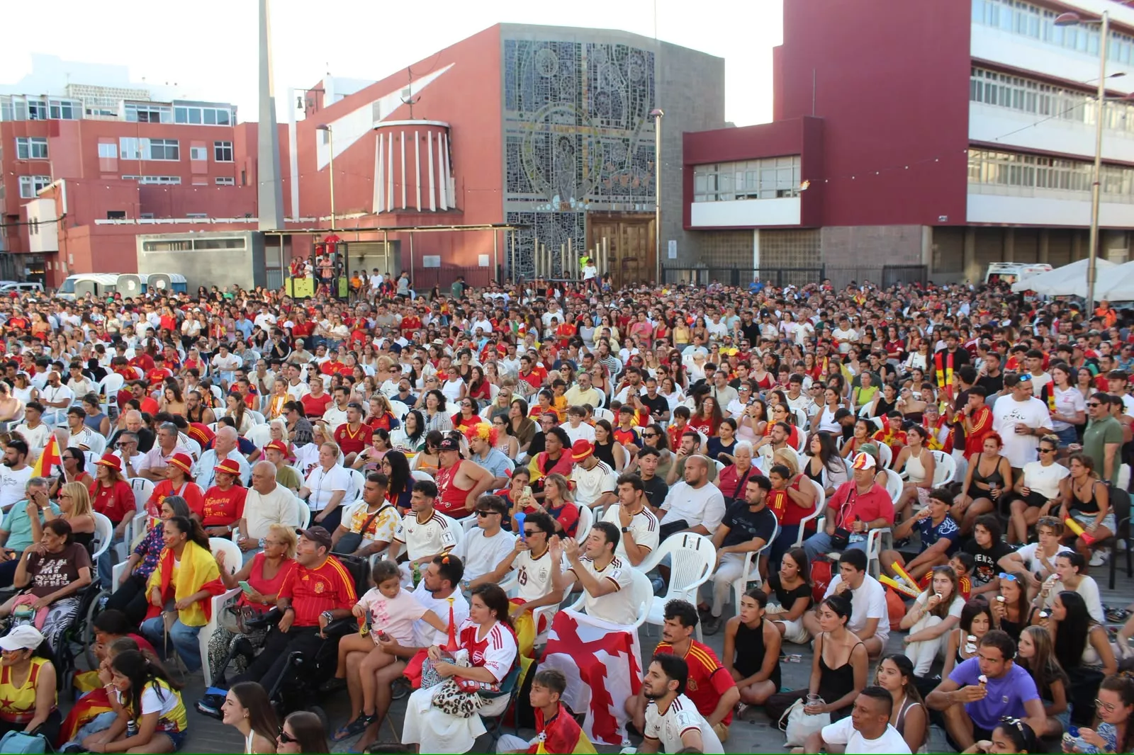 Retransmisión de la semifinal de la Copa del Mundo de fútbol