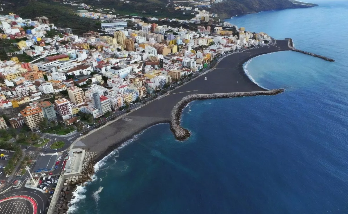Playa de Santa Cruz de La Palma./ ARCHIVO