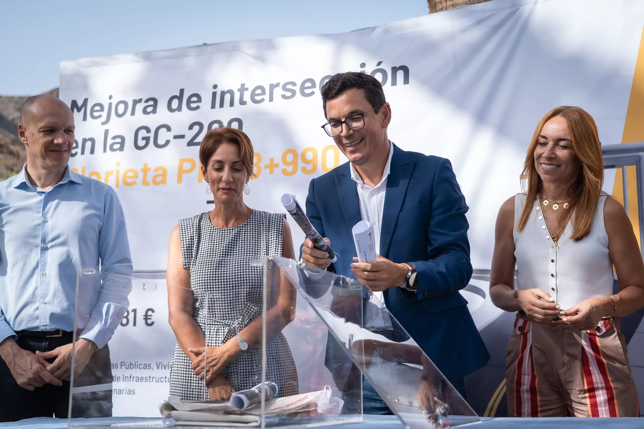 Mogán tendrá una nueva glorieta en la GC-200 tras años de espera vecinal. GOBCAN