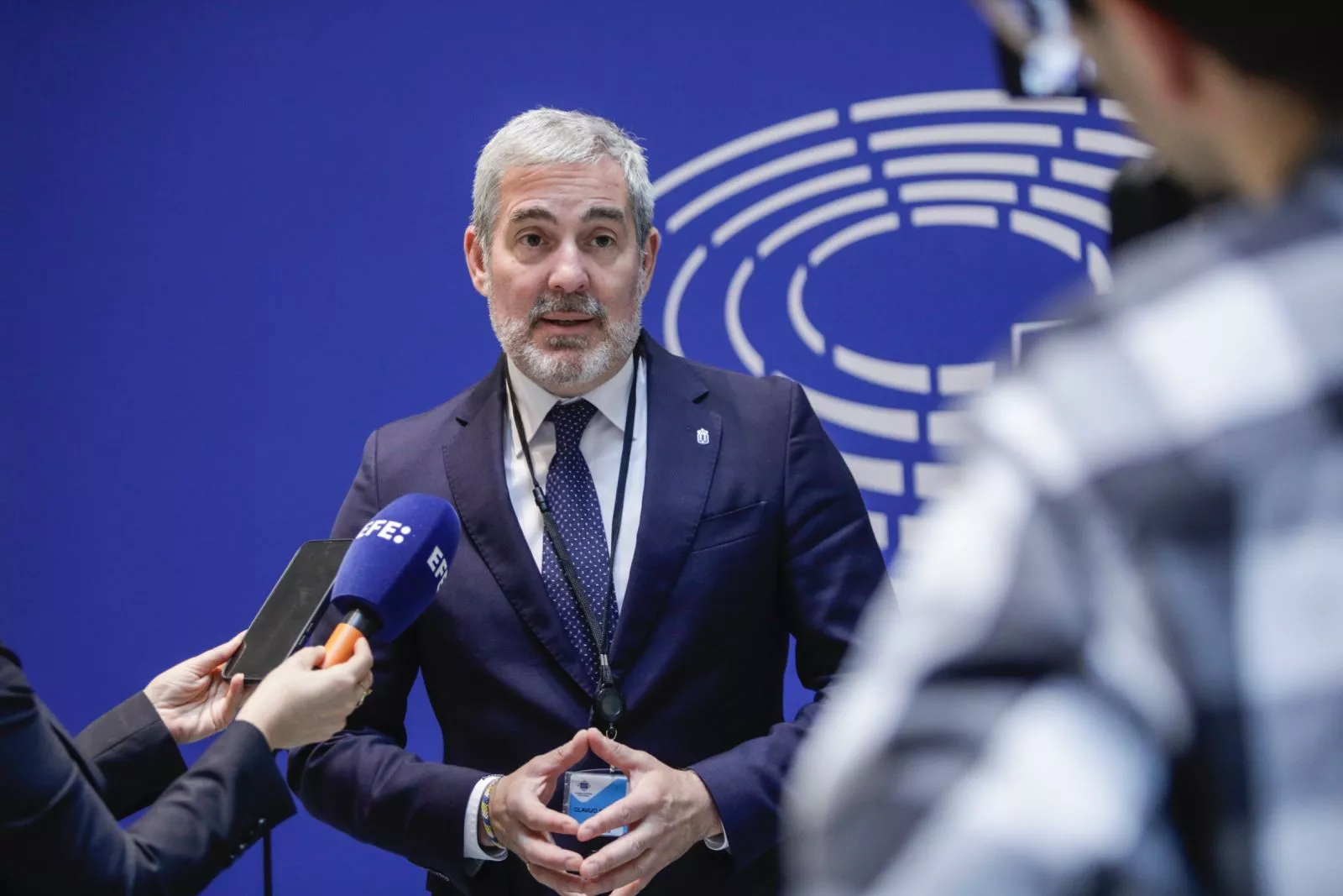 El presidente de Canarias, Fernando Clavijo. AH