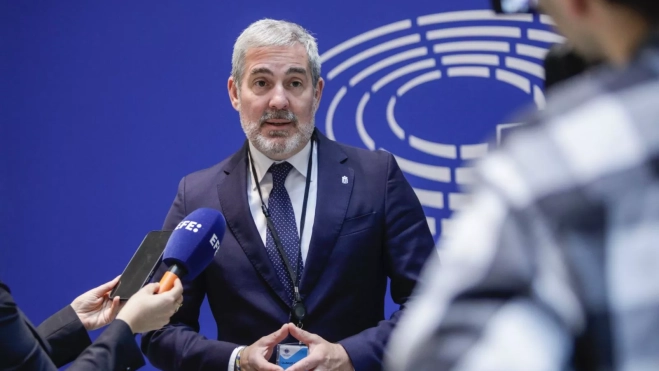 El presidente de Canarias, Fernando Clavijo. AH
