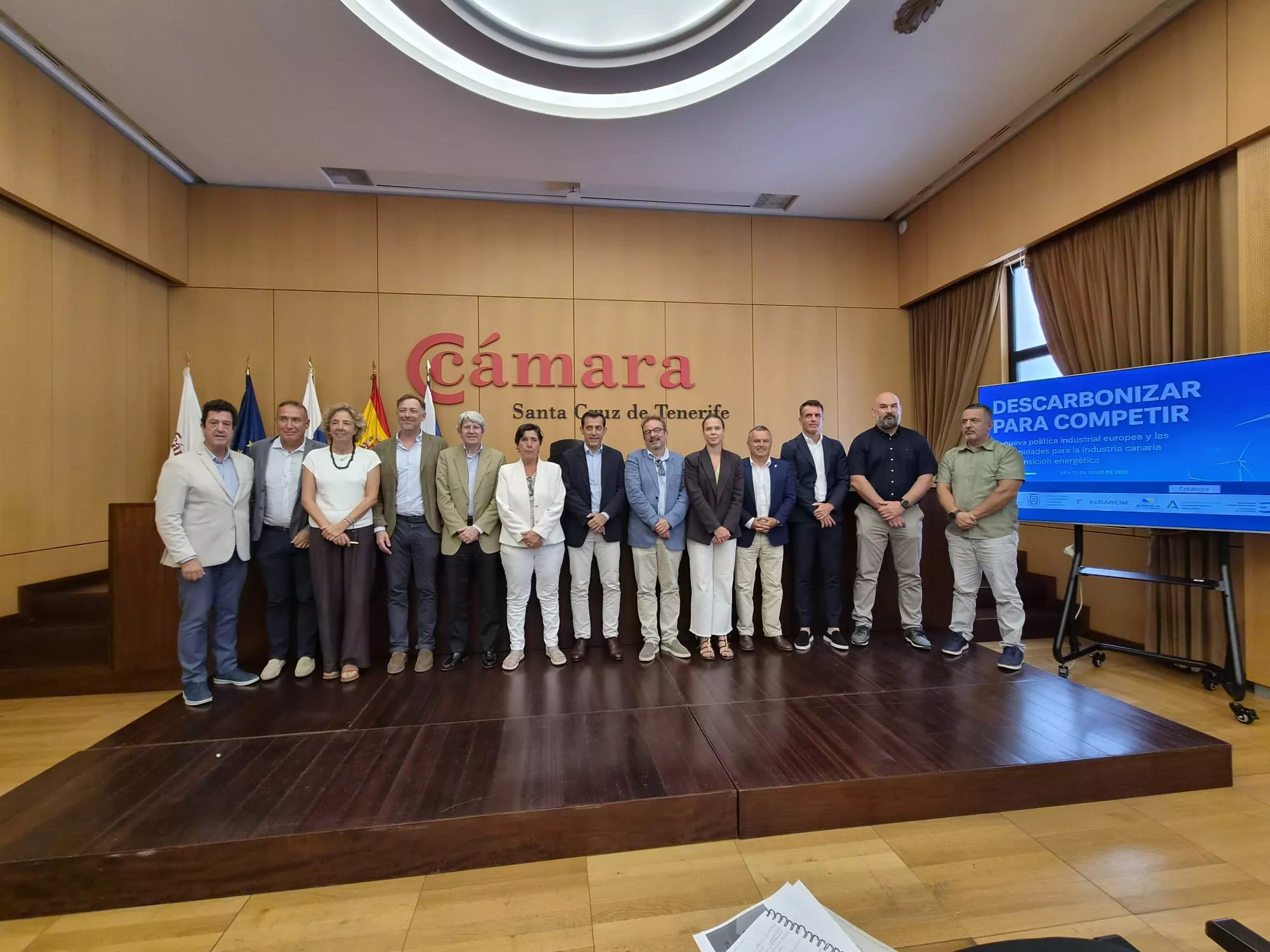 Foro Descarbonizar para Competir, que congregó a empresas, administración pública y expertos. / ASINCA