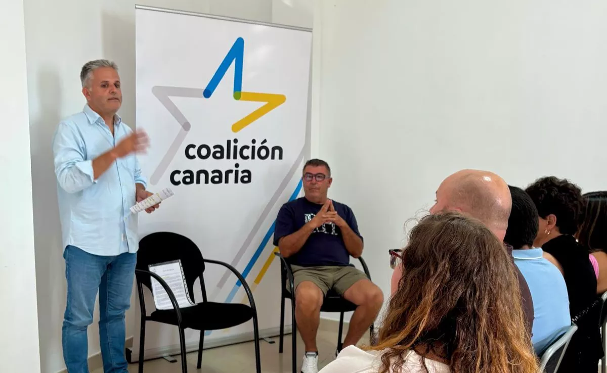 Norberto Padilla , actual alcalde del municipio, renueva como candidato a la Alcaldía por CC. / COALICIÓN CANARIA
