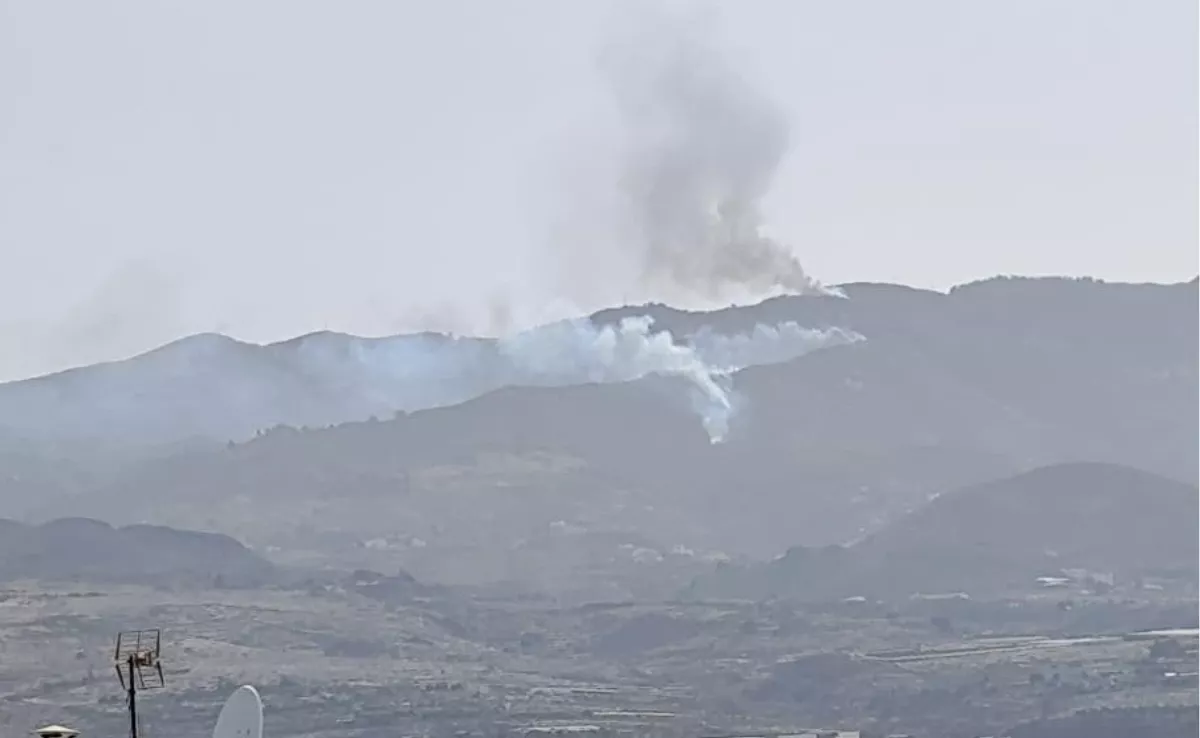 Conato de incendio en Gran Canaria.  CEDIDA