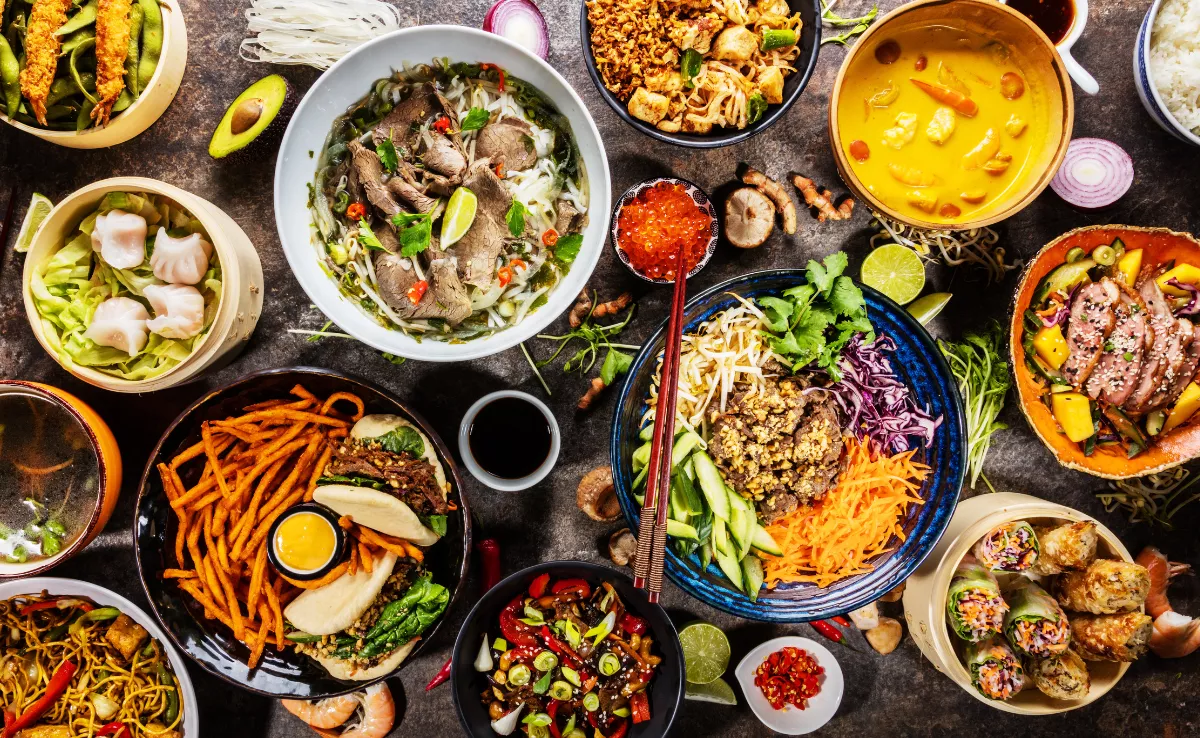 Imagen de platos asiáticos / CANVA