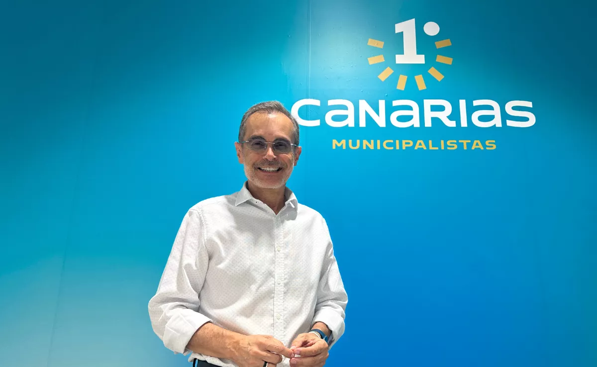 Marcial Morales, candidato de Primero Canarias en Las Palmas de Gran Canaria / ATLÁNTICO HOY - MARCOS MORENO