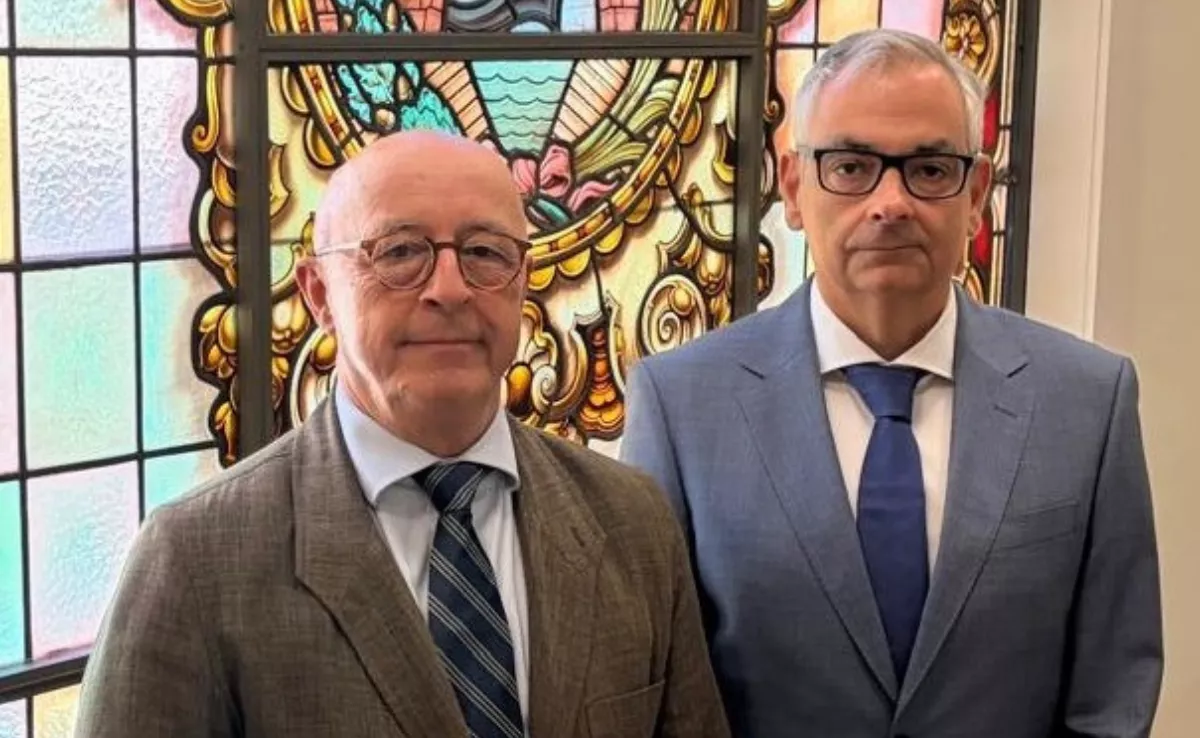 Pedro Suárez y Enrique García-Arroba. / PUERTOS DE TENERIFE