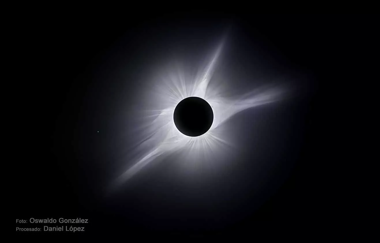 Imagen de un eclipse. / CEDIDA-OSWALDO GONZÁLEZ