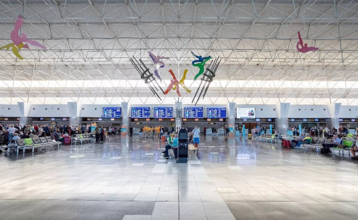 Imagen del aeropuerto de Gran Canaria / MINISTERIO DE TRANSPORTES