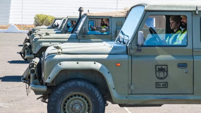 Patrullas militares de la Operación Prometeo./ Cabildo de Tenerife