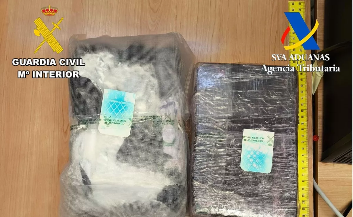 Droga incautada por la Guardia Civil en Tenerife. / GUARDIA CIVIL 