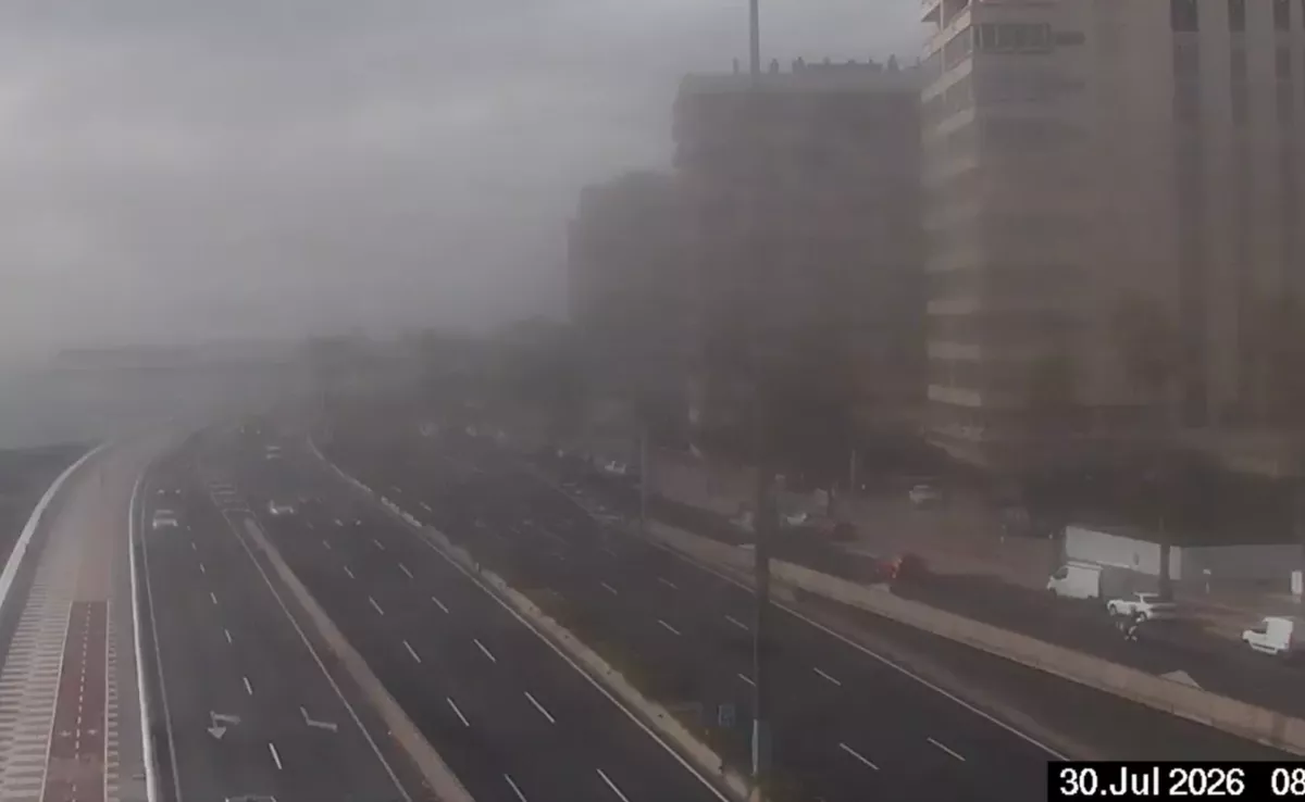 Imagen de la GC-1 en Las Palmas de Gran Canaria. / POLICÍA LOCAL DE LPGC