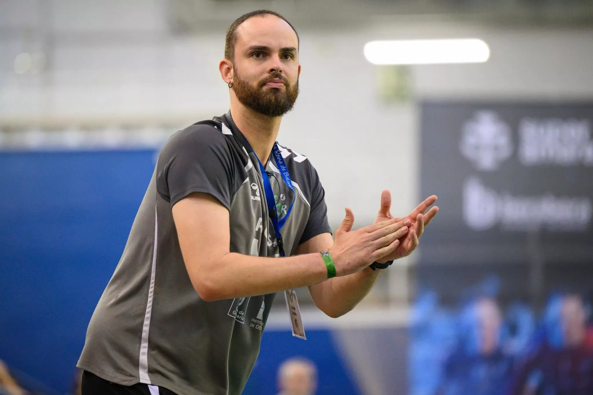 Dejan Ojeda, técnico del Rocasa Gran Canaria. AH