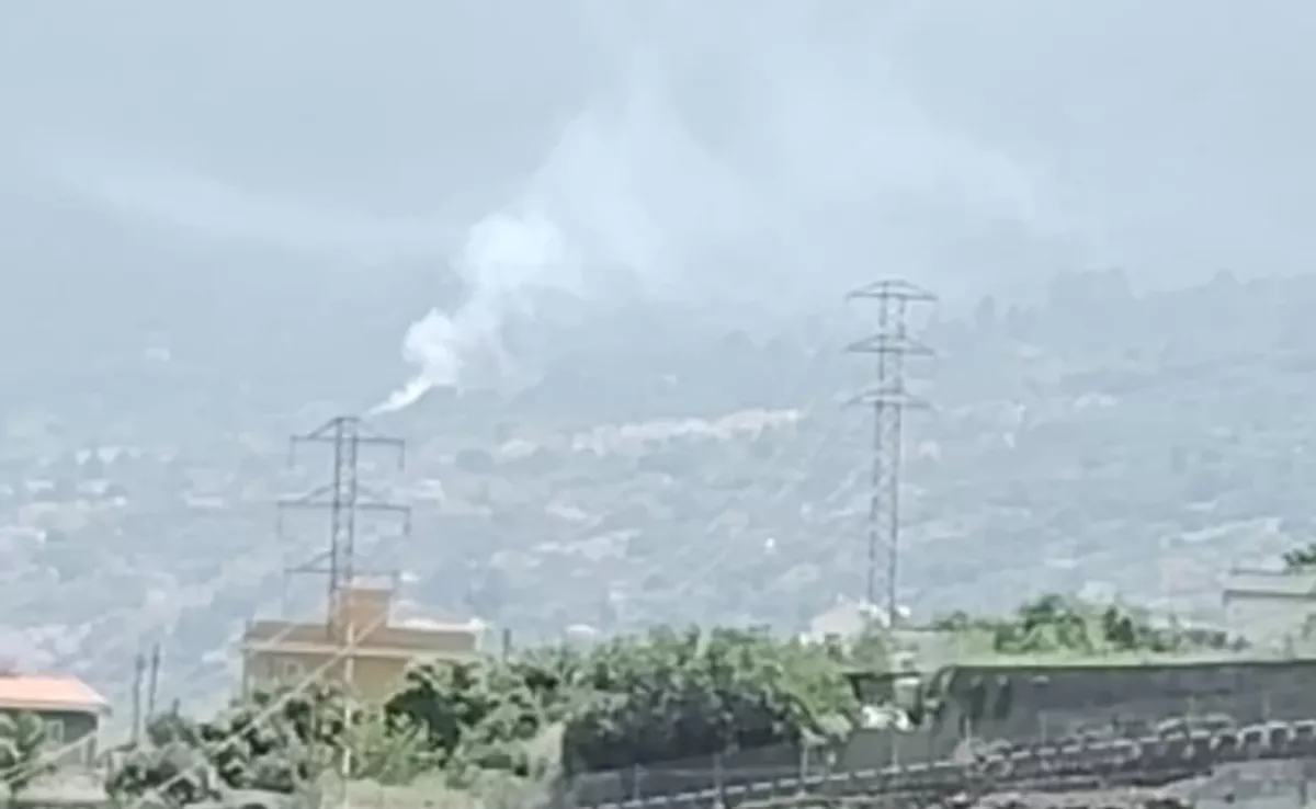 Conato de incendio en Pinolere en La Orotava. / IMAGEN DE LA RED