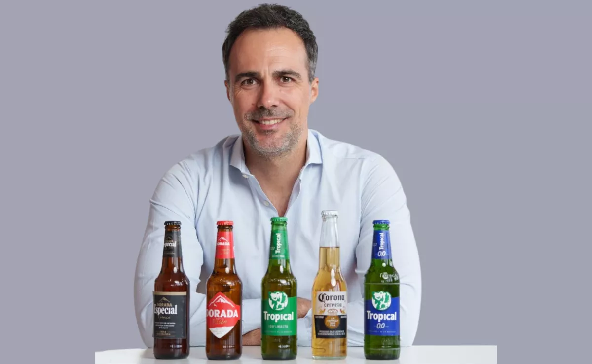  Roberto Martínez de Bustos, CEO de Compañía Cervecera de Canarias./ RMB