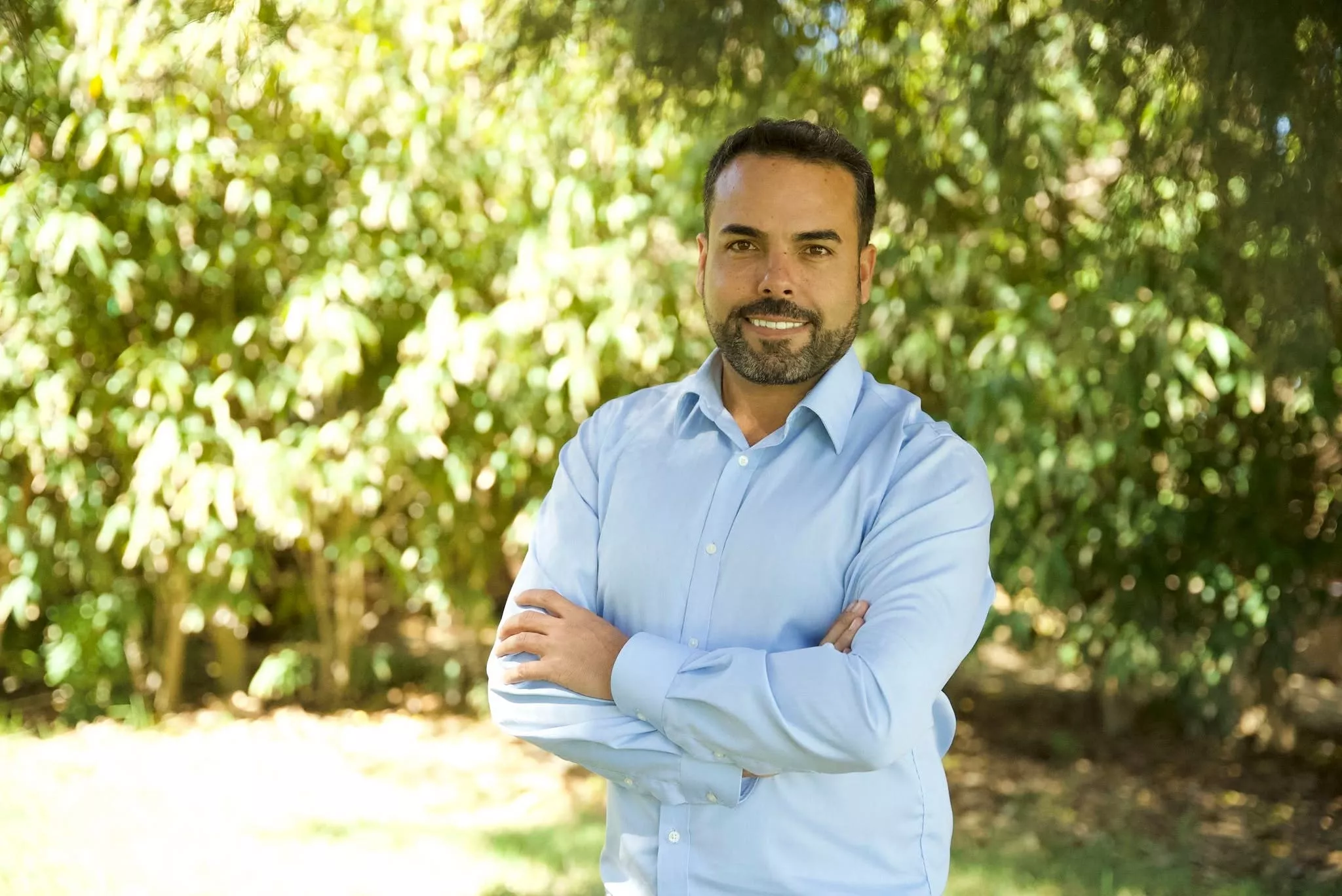 El concejal del PSOE en San Mateo, José Déniz. AH