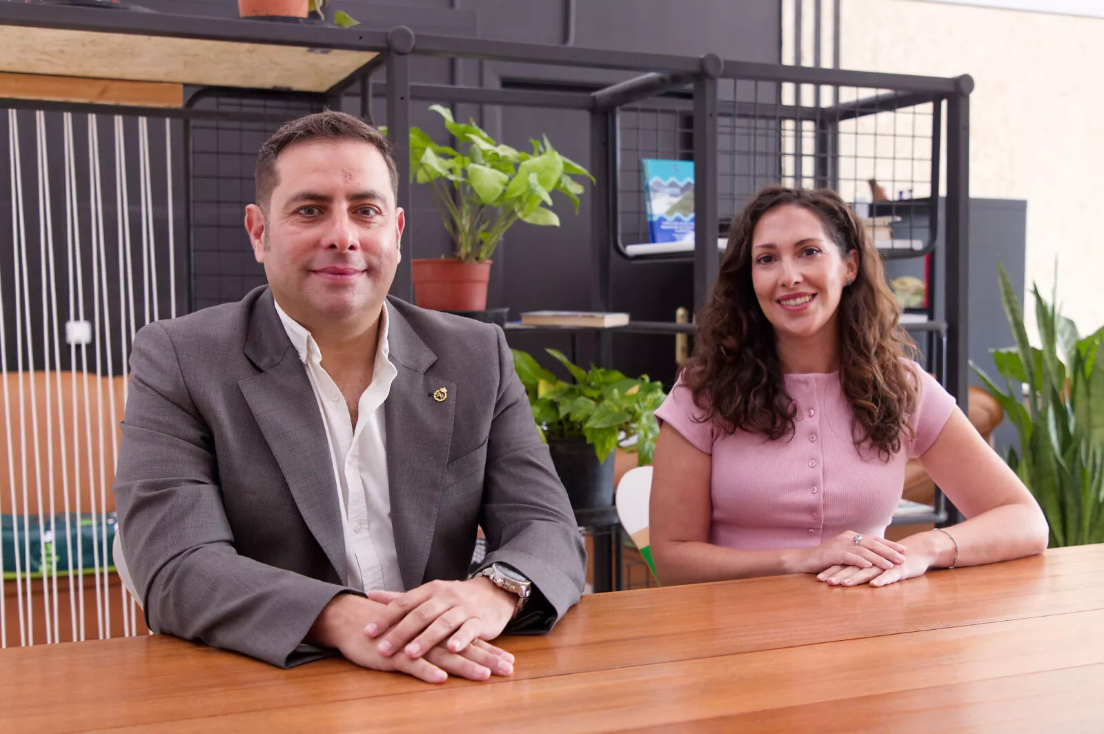 Juan Carlos Santamarta y Noelia Cruz. / ULL