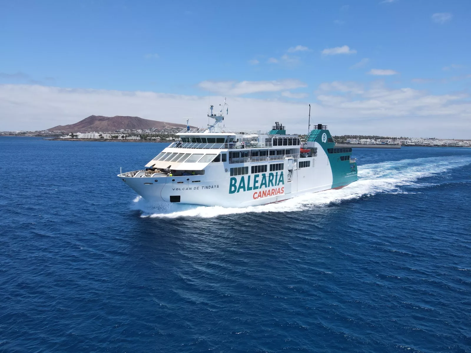 Imagen de un buque de Baleària. / Baleària 