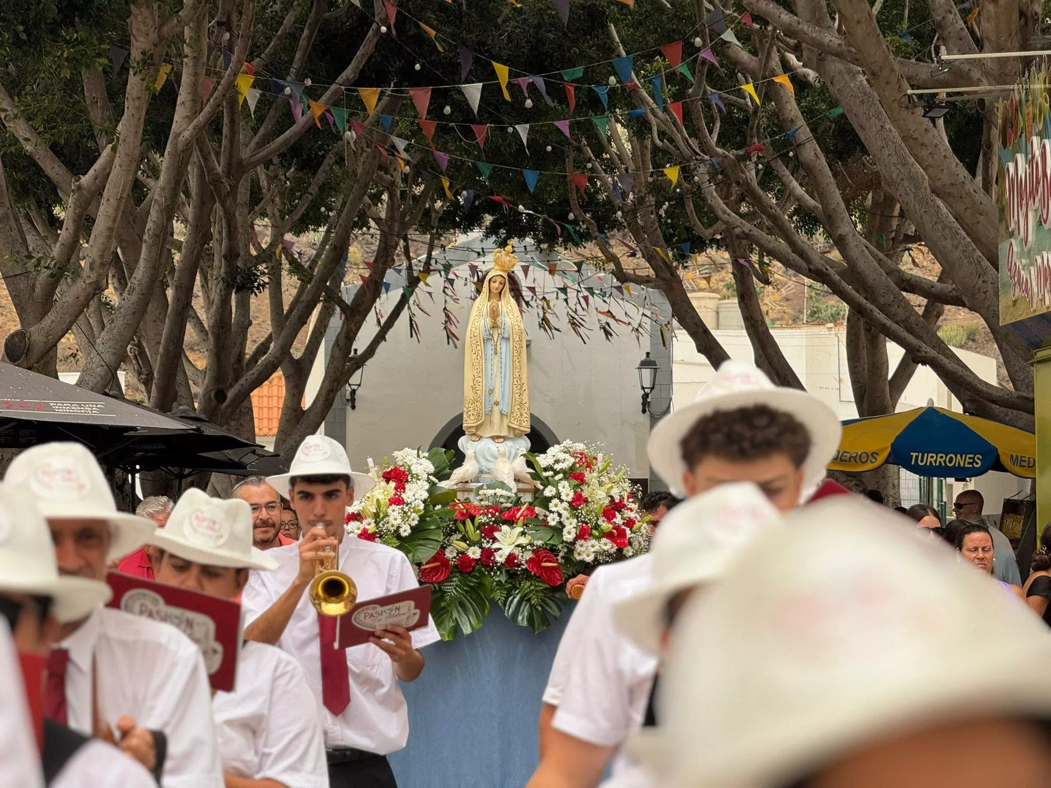 Procesión Virgen de Fátima 2025. / AYUNTAMIENTO DE MOGÁN