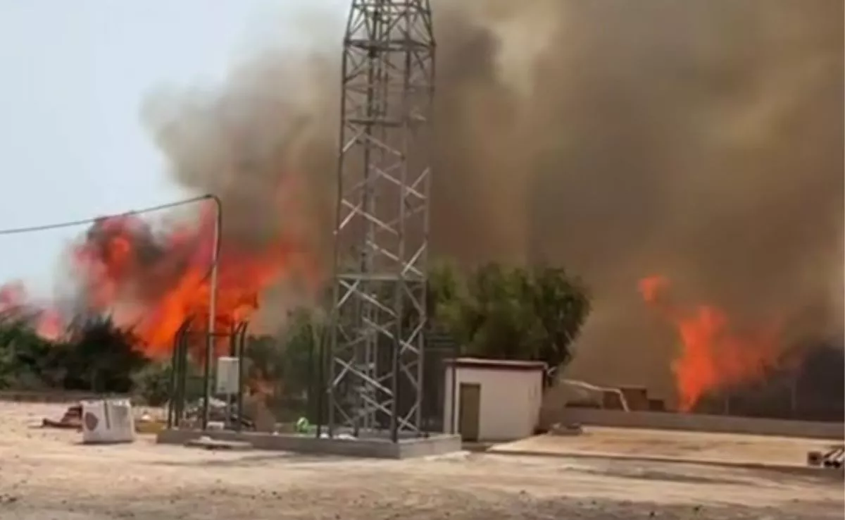 Conato de incendio en Parque Holandés, Fuerteventura |REDES