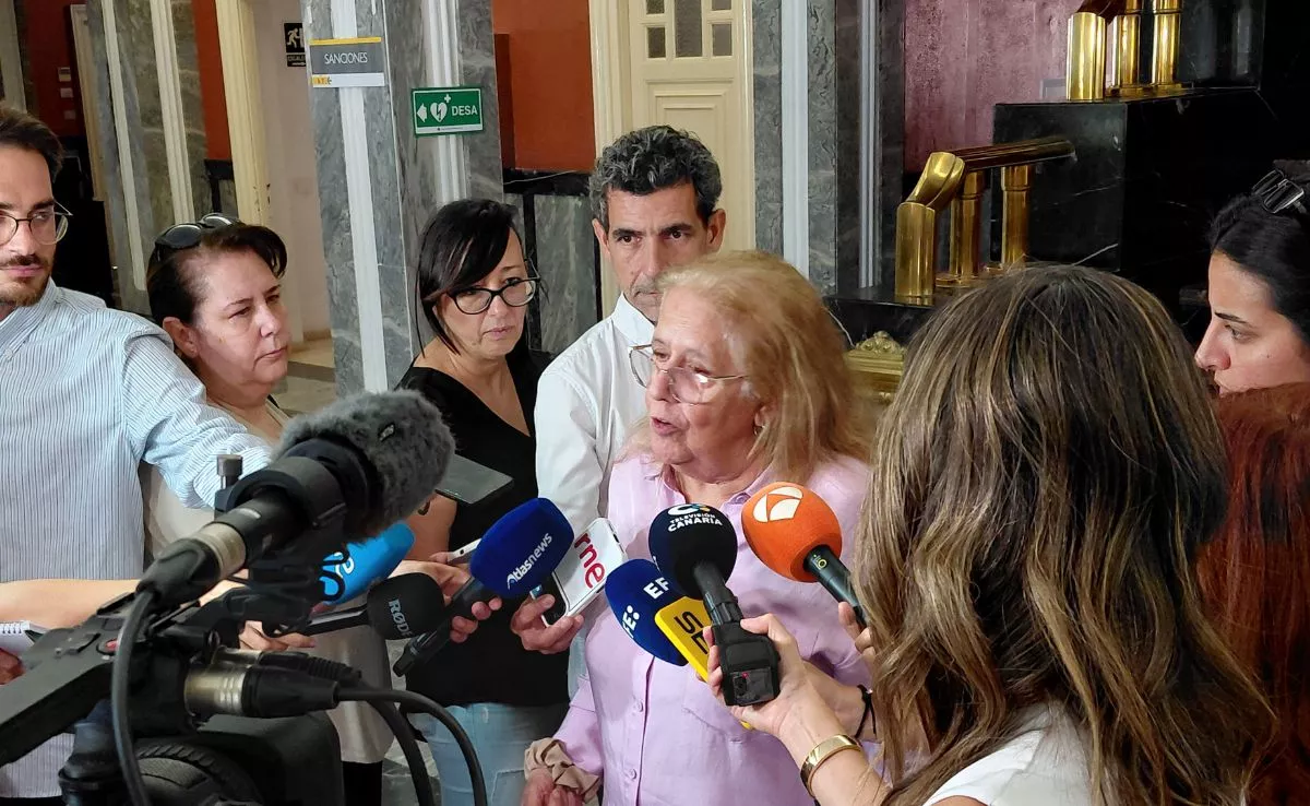 Mercedes Pérez Swartz, presidenta de la ARMHT, en un encuentro con la prensa |CEDIDA
