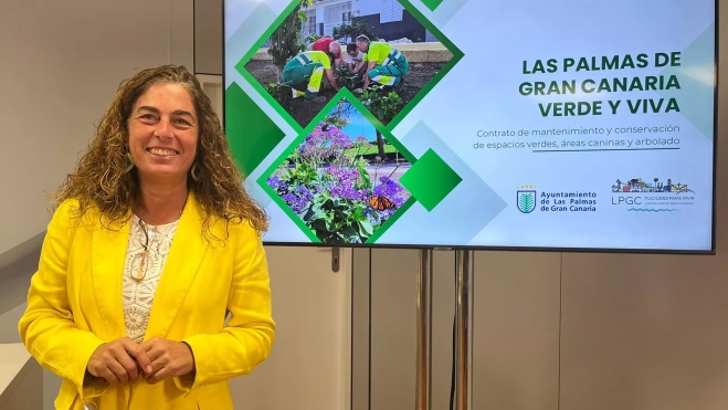 Martínez Soliño presenta el contrato de mantenimiento de espacios verdes más ambicioso de la historia de Las Palmas de Gran Canaria Martínez Soliño presenta el contrato de mantenimiento de espacios verdes más ambicioso de la historia de Las Palmas de Gran Canaria