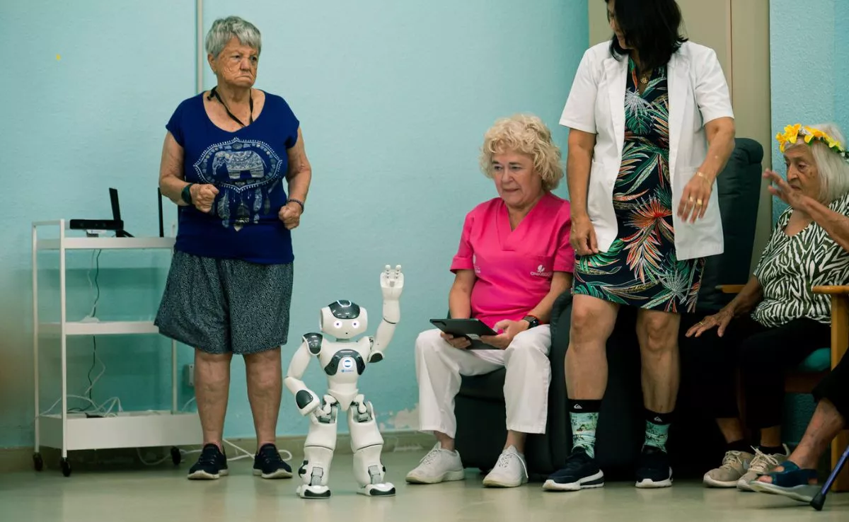 Una de las sesiones de terapia en el centro Acaymo |CEDIDA