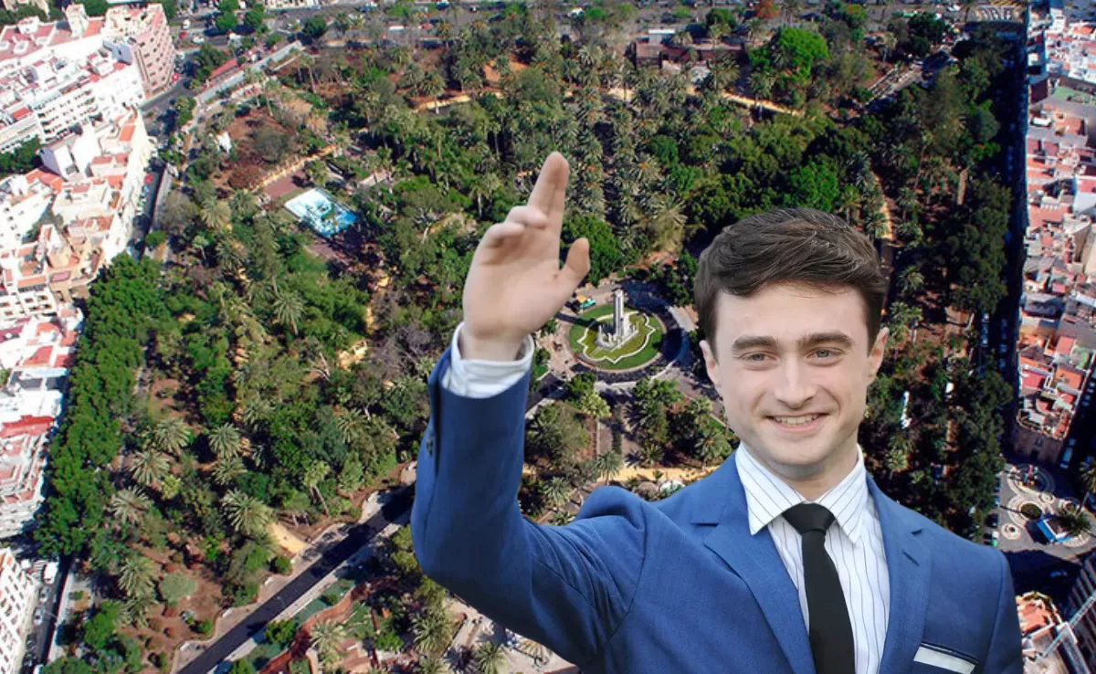 El parque García Sanabria y Daniel Radcliffe / AH