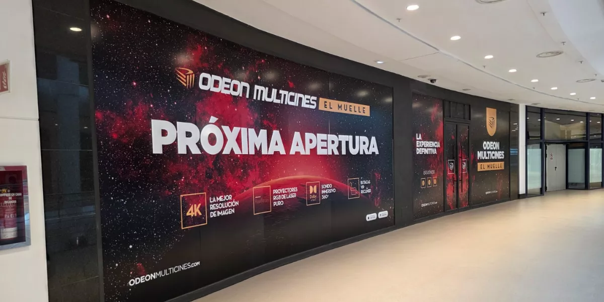 Imagen de Odeon Multicines en el centro comercial El Muelle / AH