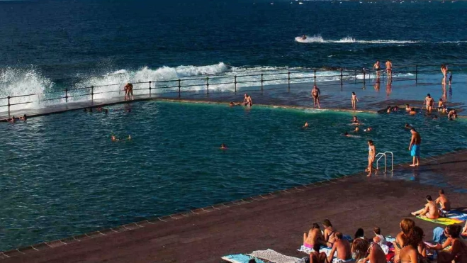 Imagen de las piscinas de Bajamar / TURISMO DE LA LAGUNA Imagen de las piscinas de Bajamar / TURISMO DE LA LAGUNA