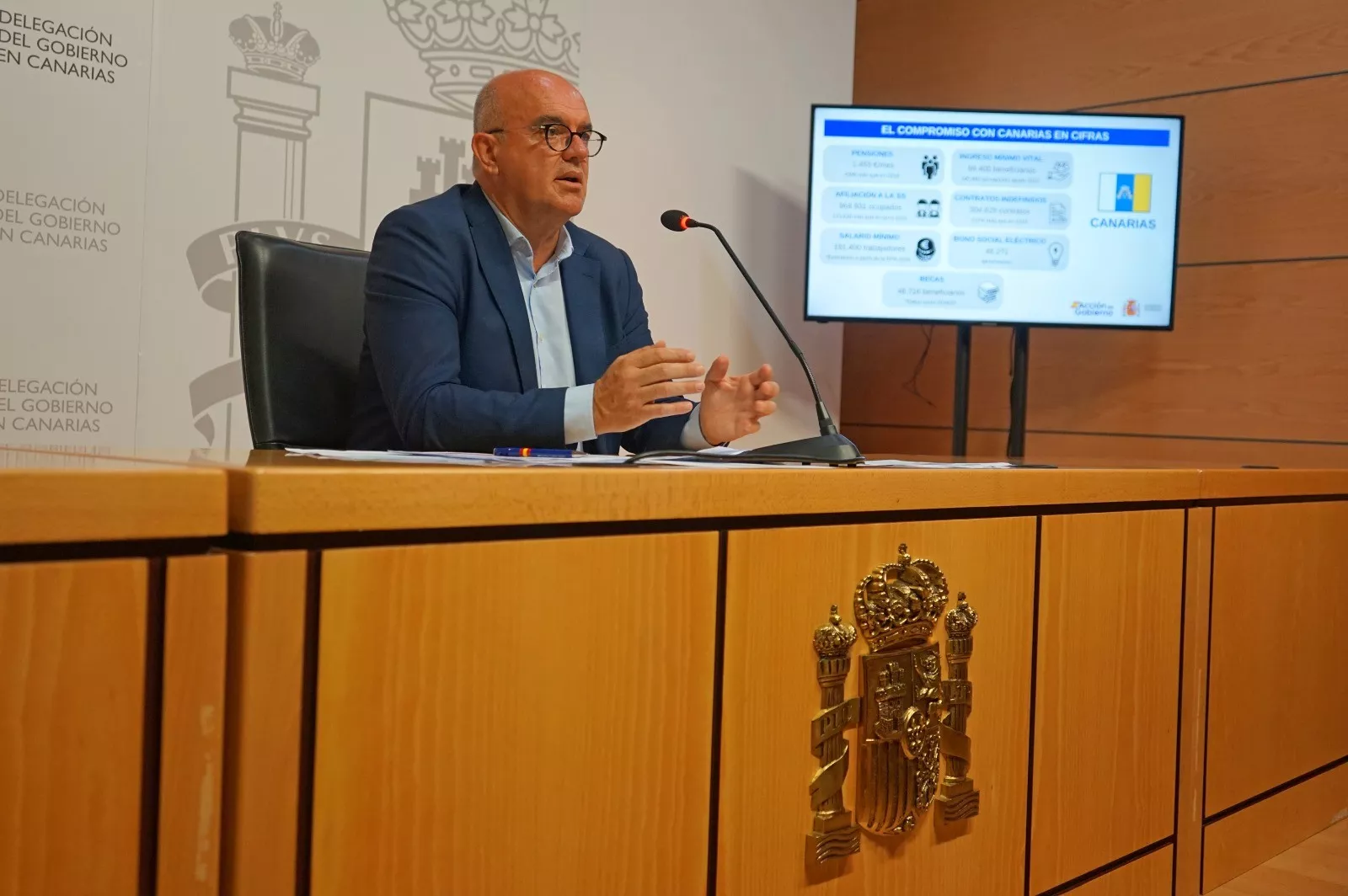 Anselmo Pestana, delegado del Gobierno en Canarias. / GOBIERNO DE ESPAÑA