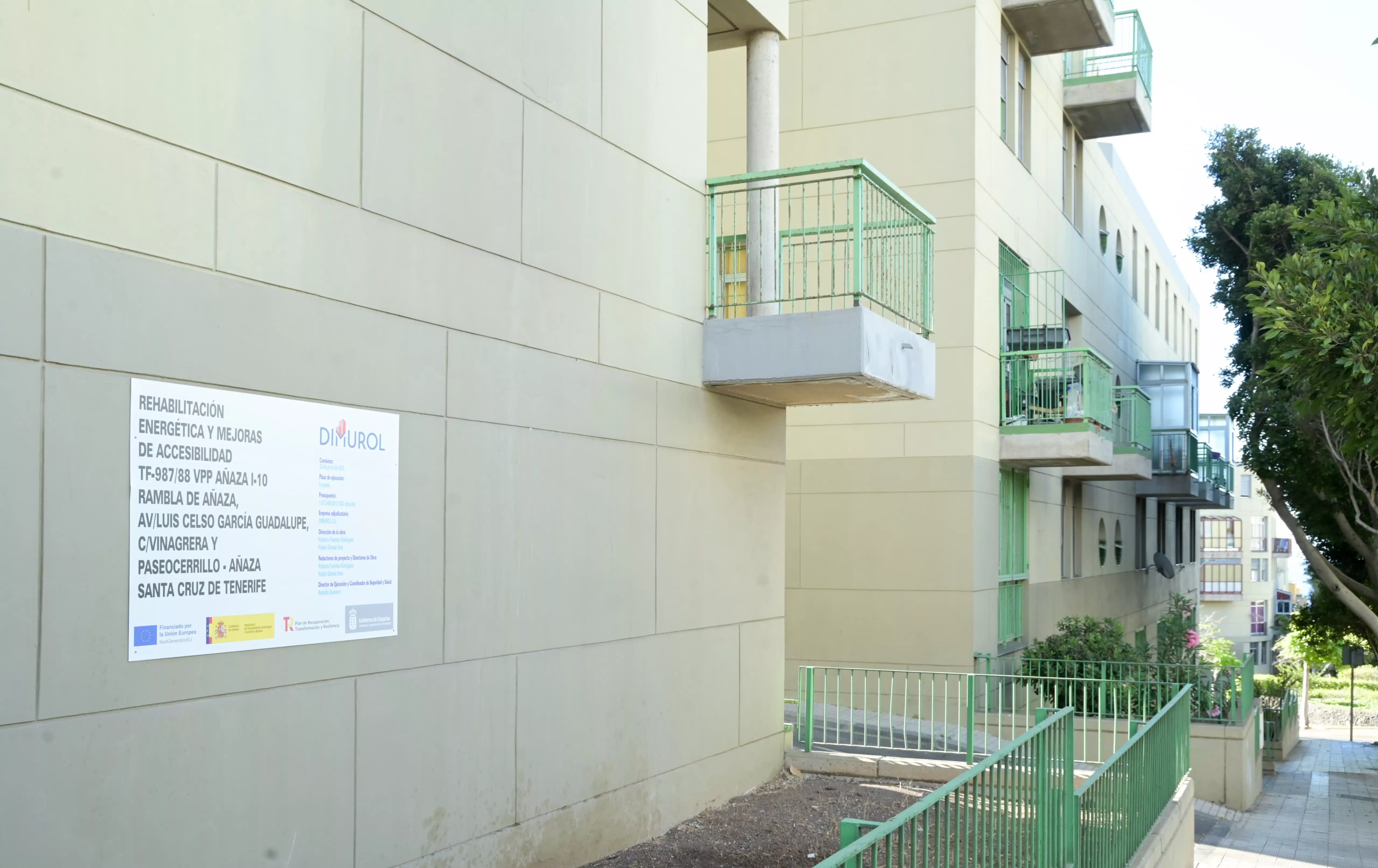 Viviendas en Añaza en rehabilitación. / AYUNTAMIENTO DE SANTA CRUZ DE TENERIFE