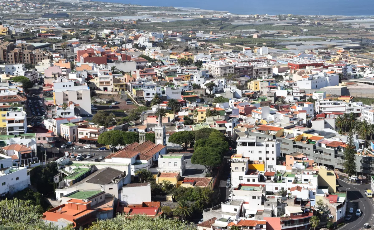 Imagen aérea de Tejina / AYUNTAMIENTO DE LA LAGUNA
