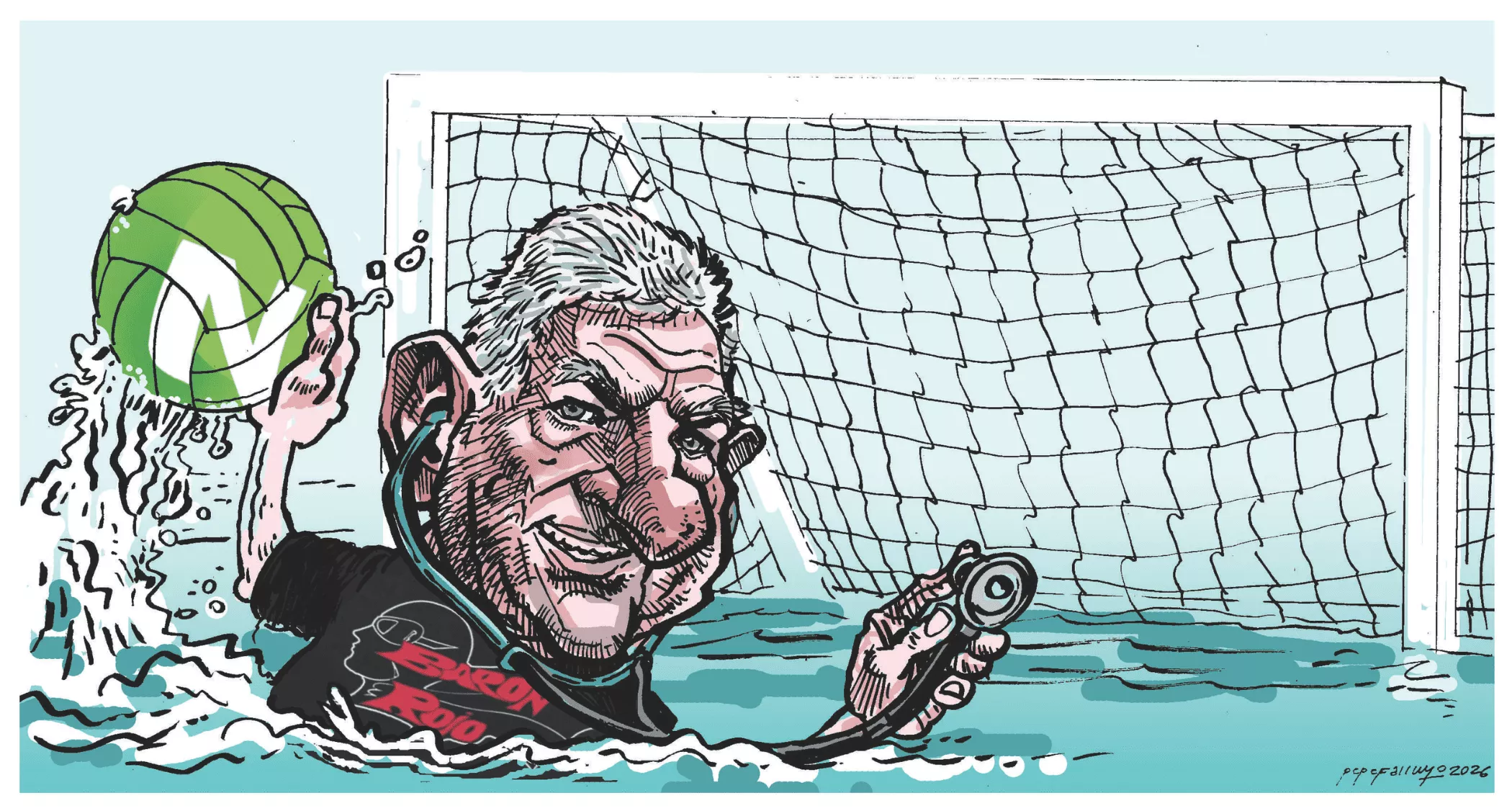 Pedro Quevedo, por Farruqo. 