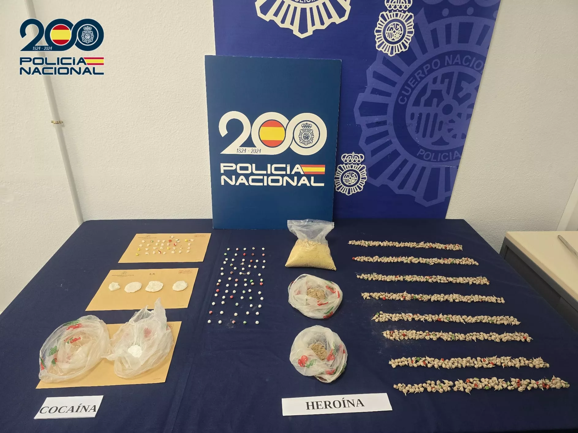 Droga desmantelada en Tenerife. / POLICÍA NACIONAL