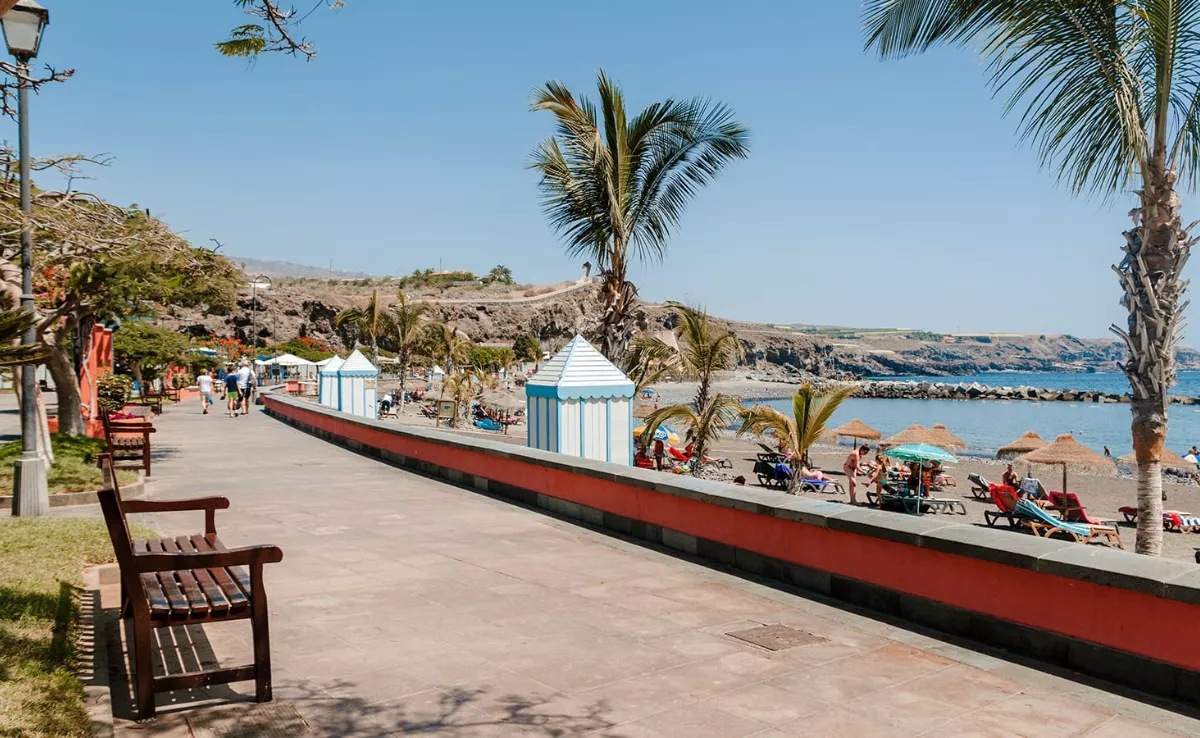 Paseo marítimo de playa San Juan, punto oficial para ver el eclipse en Tenerife / TURISMO DE GUÍA DE ISORA