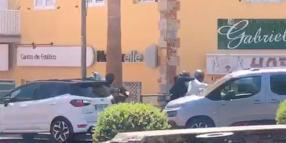 Imagen del vídeo del atraco en Tenerife  VÍDEO 