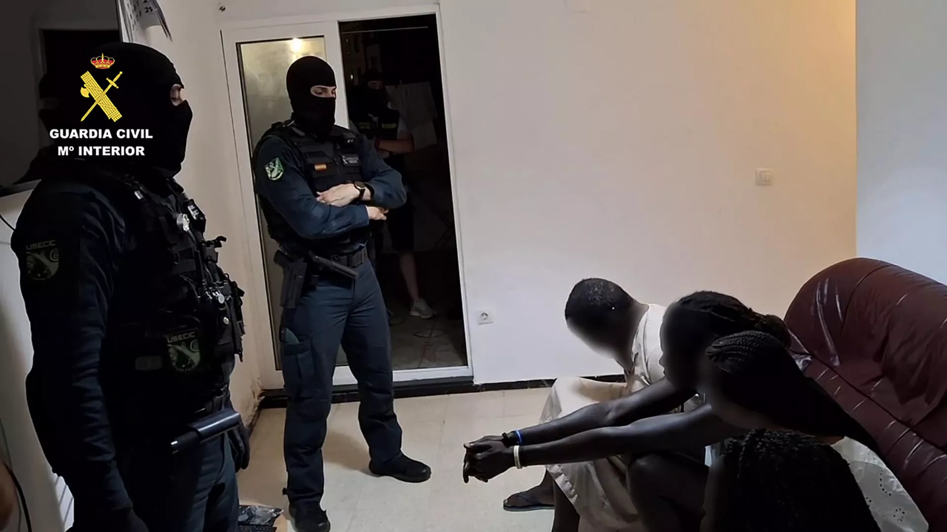 Cae una red que captaba a menores migrantes en Gran Canaria para su explotación sexual. GUARDIA CIVIL