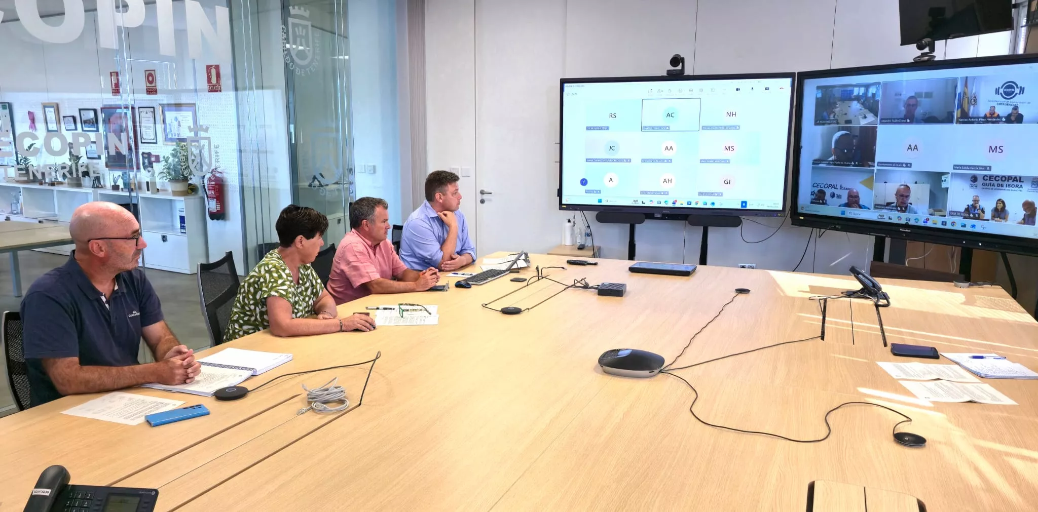 Reunión de coordinación del Cabildo de Tenerife con ayuntamientos. / CABILDO DE TENERIFE