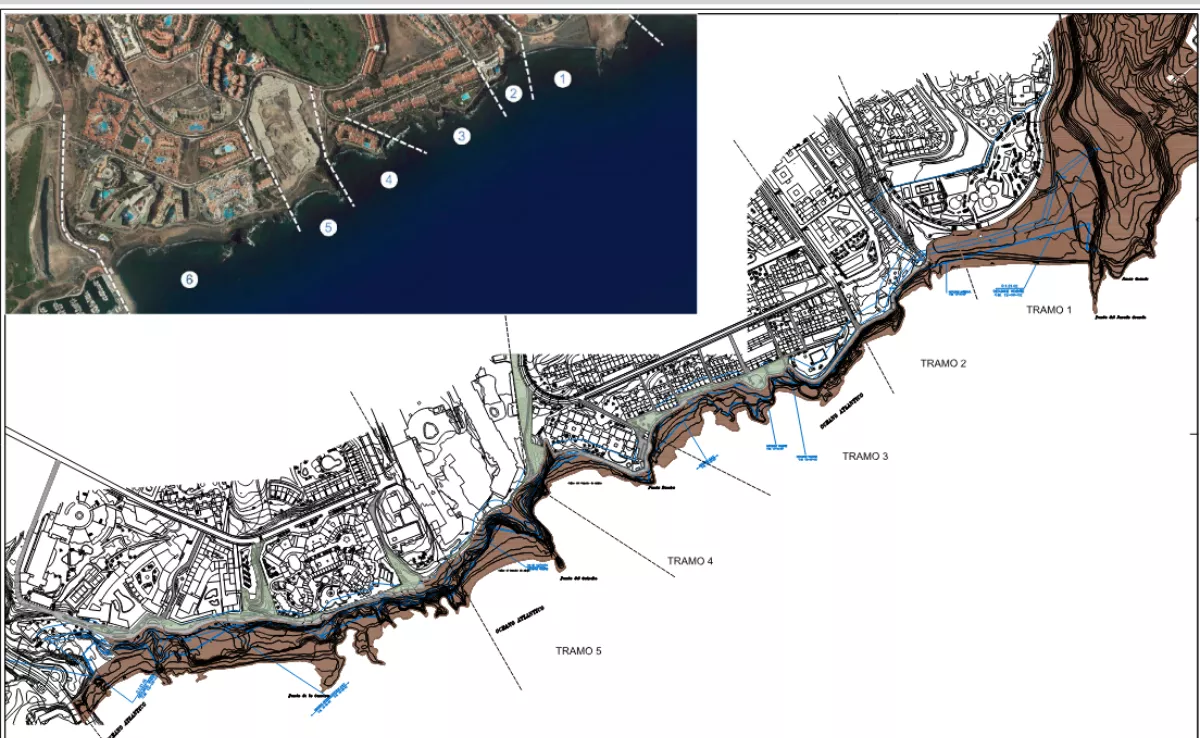 Ilustración del entorno del proyecto de renovación del paseo de San Miguel de Abona. / PROYECTO
