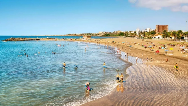 Playa de Las Burras / HOLA ISLAS CANARIAS Playa de Las Burras / HOLA ISLAS CANARIAS