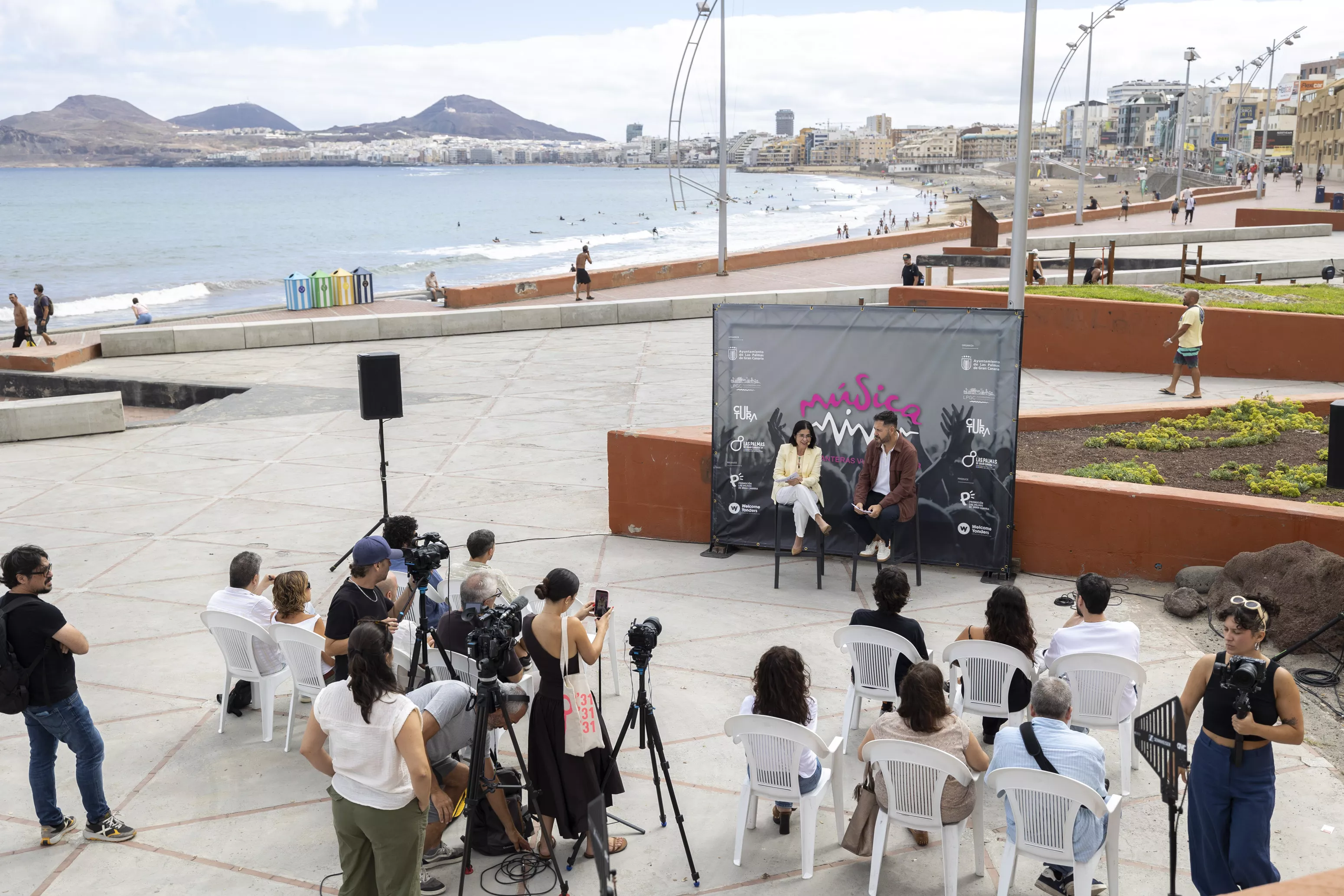 Las Palmas de Gran Canaria estrena 'Música Viva', circuito de conciertos en Las Canteras. AYUNTAMIENTO LPA